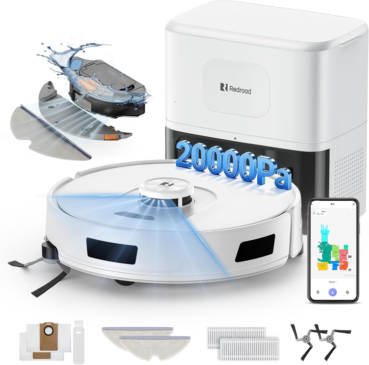 Redroad Robot Vacuum